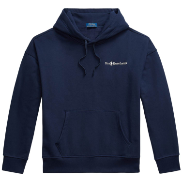 Relaxed Fit Logo Fleece Hoodie