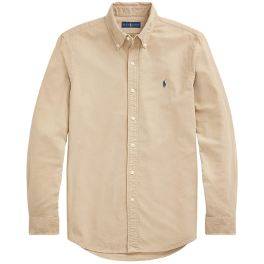 Slim Fit Garment-Dyed Oxford Shirt