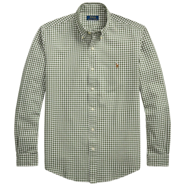 Slim Fit Gingham Oxford Shirt