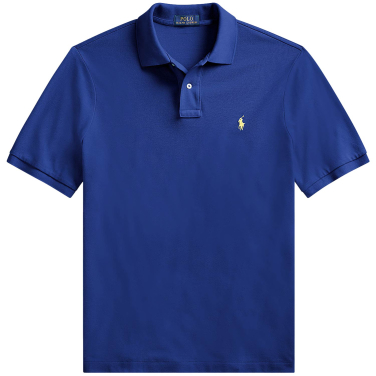 Slim Fit Mesh Polo Shirt