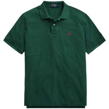 Slim Fit Mesh Polo Shirt