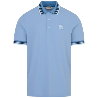Gradient Rib Polo Shirt
