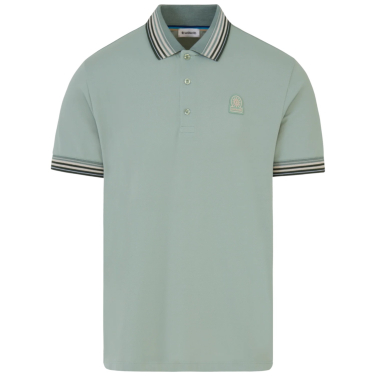 Gradient Rib Polo Shirt