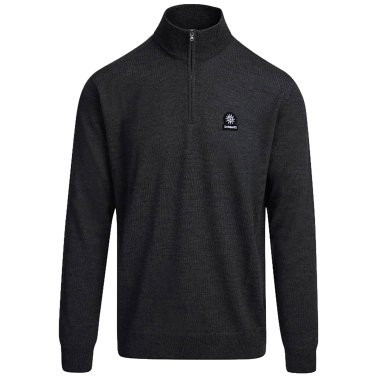 Merino Quarter Zip Knitted Jumper