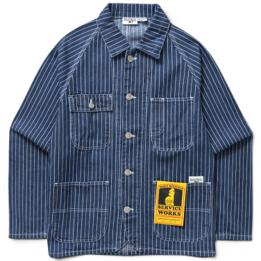 Pinstripe Denim Coverall 2. 0 Indig