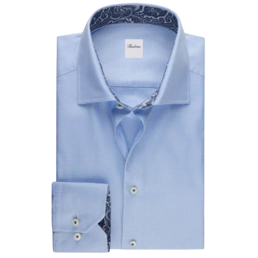 Regular Fit Contrast Twill Shirt