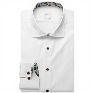 Regular Fit Contrast Twill Shirt