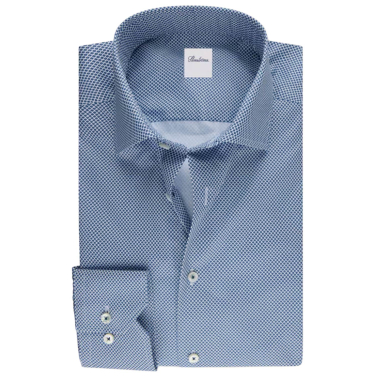 Regular Fit Patterned Twill Shirt