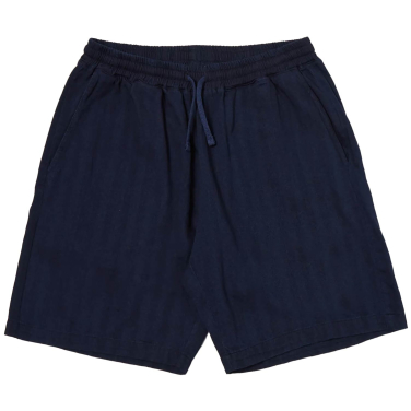 Herringbone Denim Simple Shorts