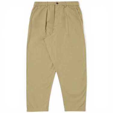 Twill Pleated Track Pants