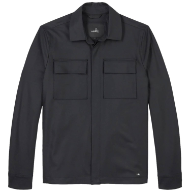 Ewen Stretch Wool Shirt Jacket