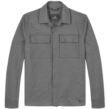 Ewen Stretch Wool Shirt Jacket