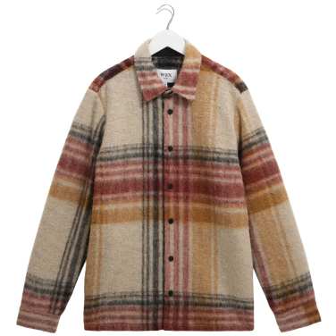 Nolan Check Wool Overshirt