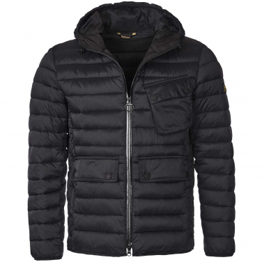 Ouston Hooded Slim Quilted Jacket
