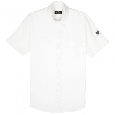 Pitch Short Sleeved Linen Shirt