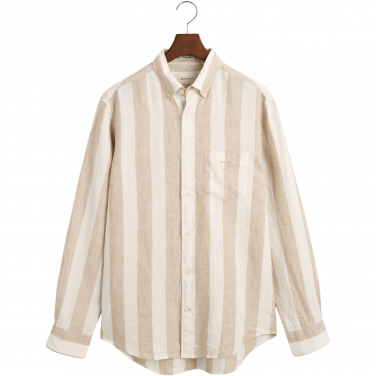 Bold Stripe Linen Shirt