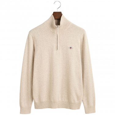 Classic Cotton Half-Zip Sweater