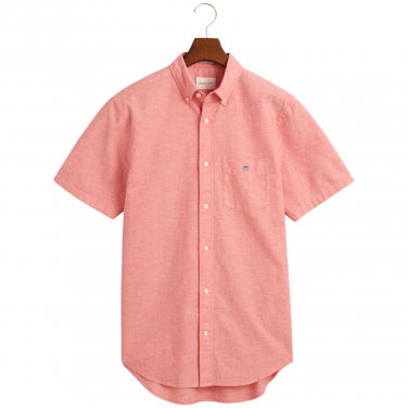 Cotton Linen Short Sleeve Shirt