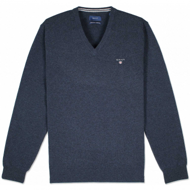 Super Fine Lambswool V-Neck Sweater