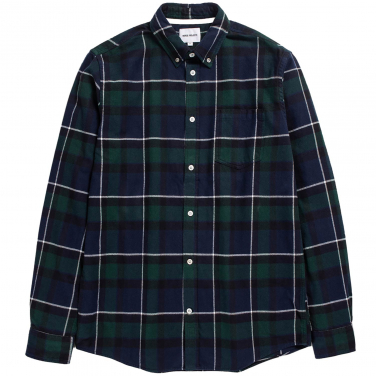 Anton Brushed Flannel Check Shirt