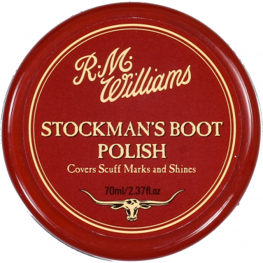 Stockman's Black Boot Polish