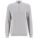 Honeycomb Half Zip Jumper