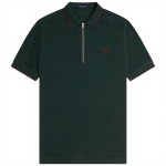 Crepe Pique Polo Shirt