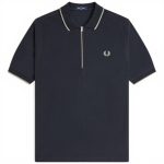 Crepe Pique Polo Shirt