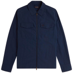 Textured Zip-Through Overshirt