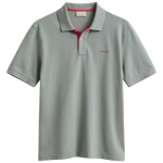 Contrast Pique Polo Shirt