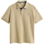 Contrast Pique Polo Shirt