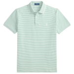 Custom Slim Striped Stretch Polo