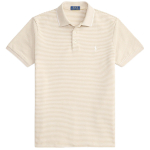 Custom Slim Striped Stretch Polo