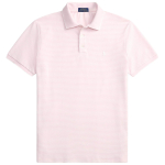 Custom Slim Striped Stretch Polo