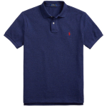 Custom Slim Fit Mesh Polo Shirt
