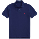 Custom Slim Fit Mesh Polo Shirt