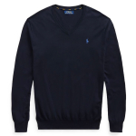 Slim Fit Cotton V-Neck Sweater