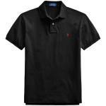 Slim Fit Mesh Polo Shirt