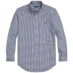 Slim Gingham Stretch Poplin Shirt