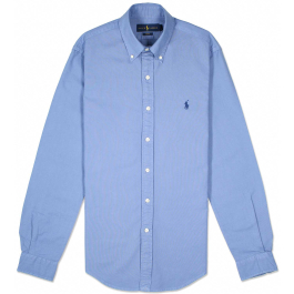 Polo Ralph Lauren Slim Fit Classic Oxford Shirt in Blue